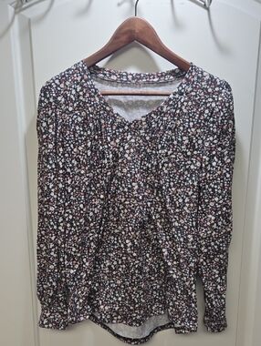 Amazon floral print top